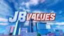 Discovery splash banner for JB Values: Roblox Jailbreak Trading Discord server