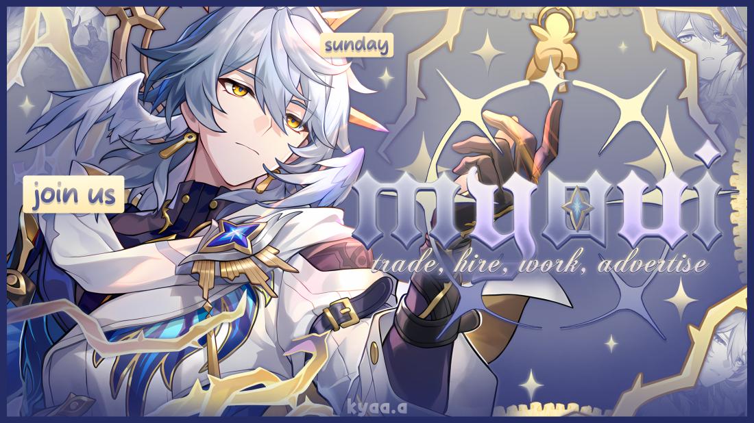 Discovery splash banner for ꒷ 🍨. ノmyoui hub #wip Discord server