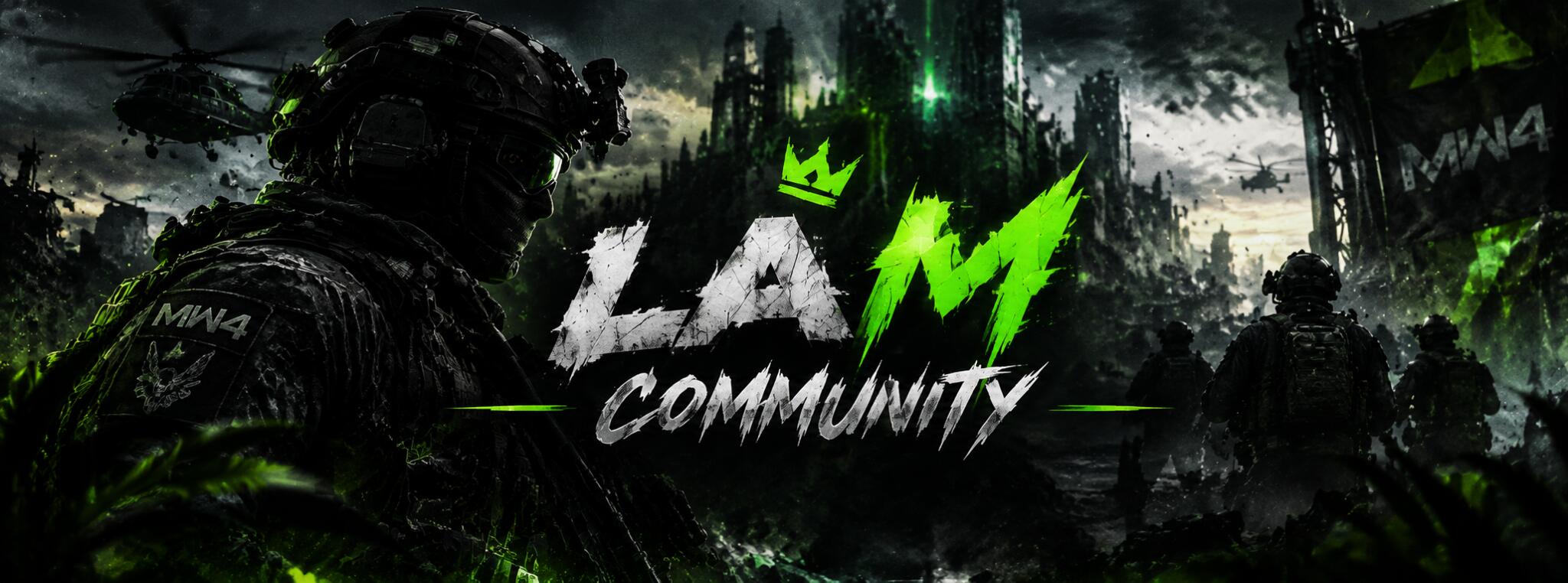 Discovery splash banner for La M community Discord server