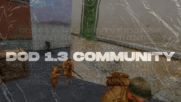 Discovery splash banner for Day of Defeat 1.3 Community Discord server