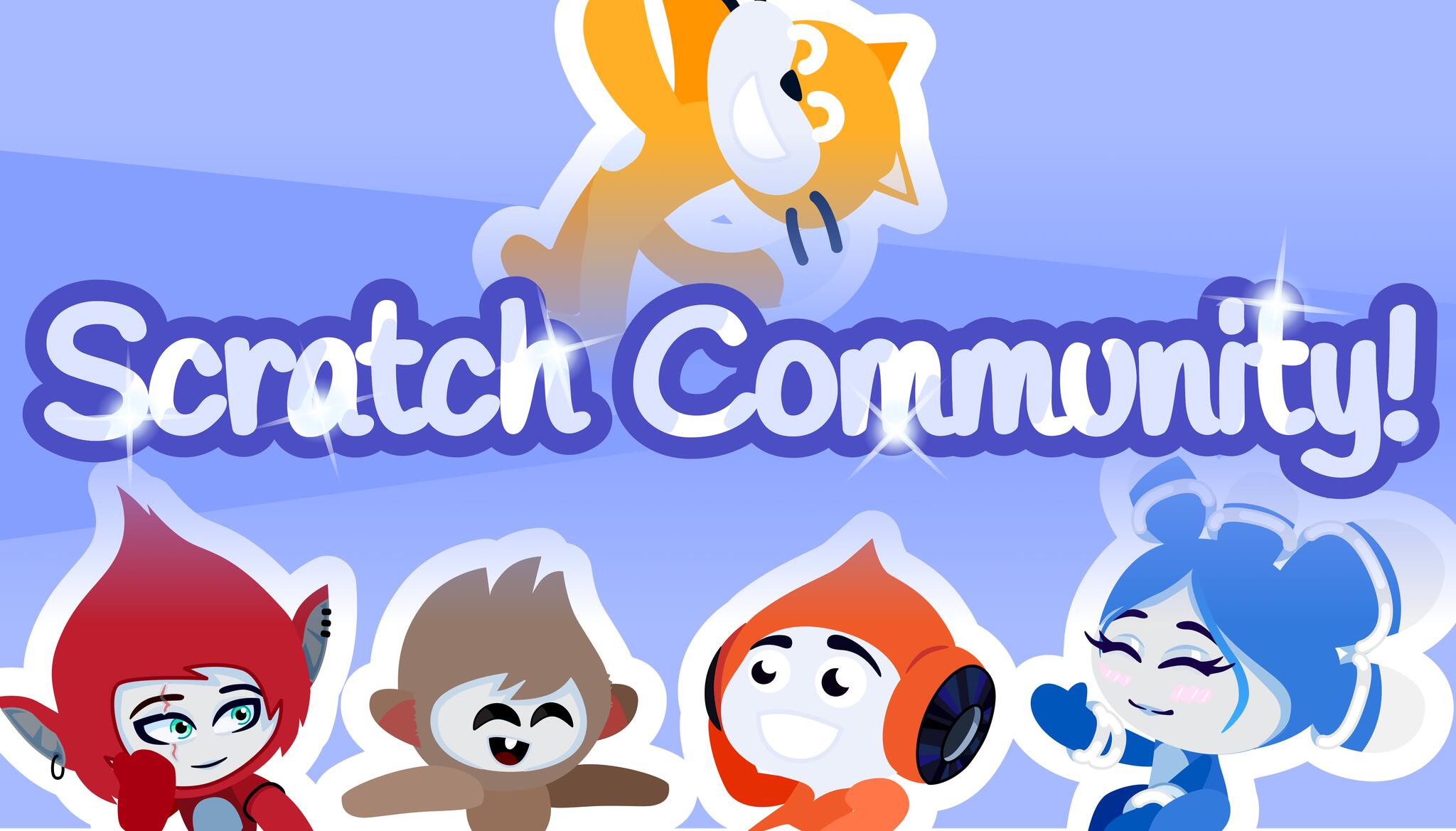 Discovery splash banner for ๐ Scratch Community! ๐ Discord server
