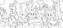 Discovery splash banner for Comfy Space! 🎃 Discord server