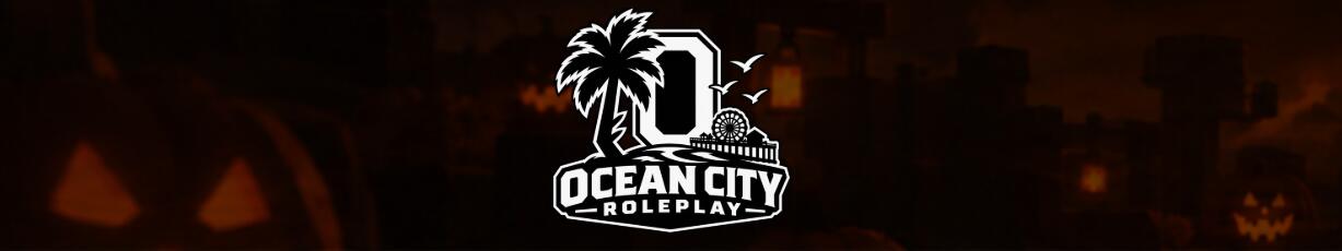 Discovery splash banner for 🎃 1980's Ocean City Roleplay Discord server