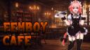 Discovery splash banner for Femboy Cafe Discord server
