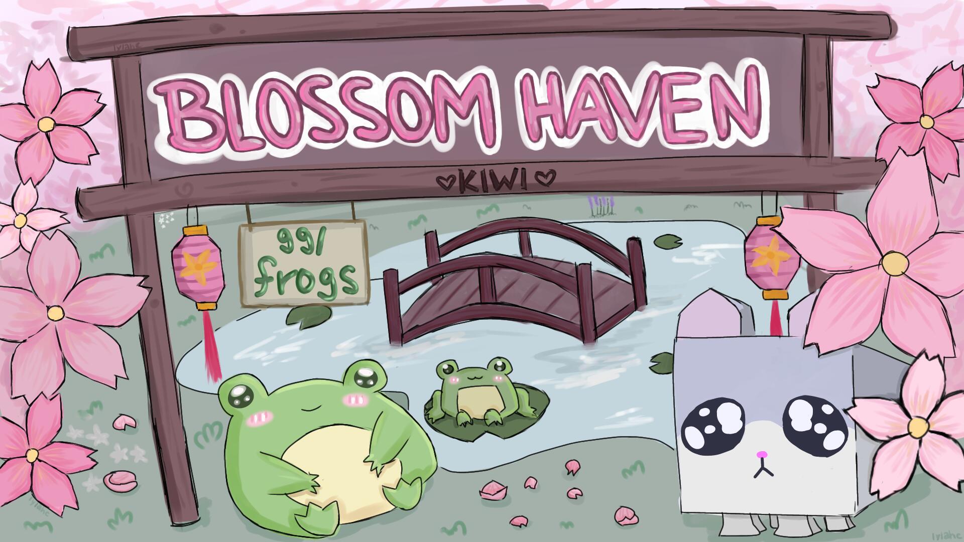 Discovery splash banner for ๐ีา ห ึี๐ฆฏ Blossom Haven ๐ธ Discord server