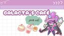 Discovery splash banner for Galacta's Café Discord server