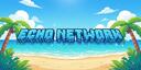 Discovery splash banner for Echo Network | 54.76% DONE Discord server