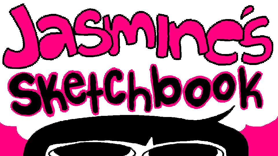 Discovery splash banner for Jasmine's Sketchbook Discord server