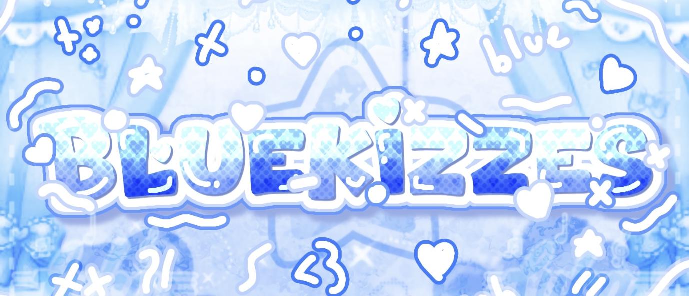 Discovery splash banner for ੭﹕﹒ ノ bluekizzes ༝ gws ༝ scl ༝ 18+ ˚◞♡ Discord server