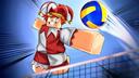Discovery splash banner for Volleyball Legends | Roblox Community Discord server