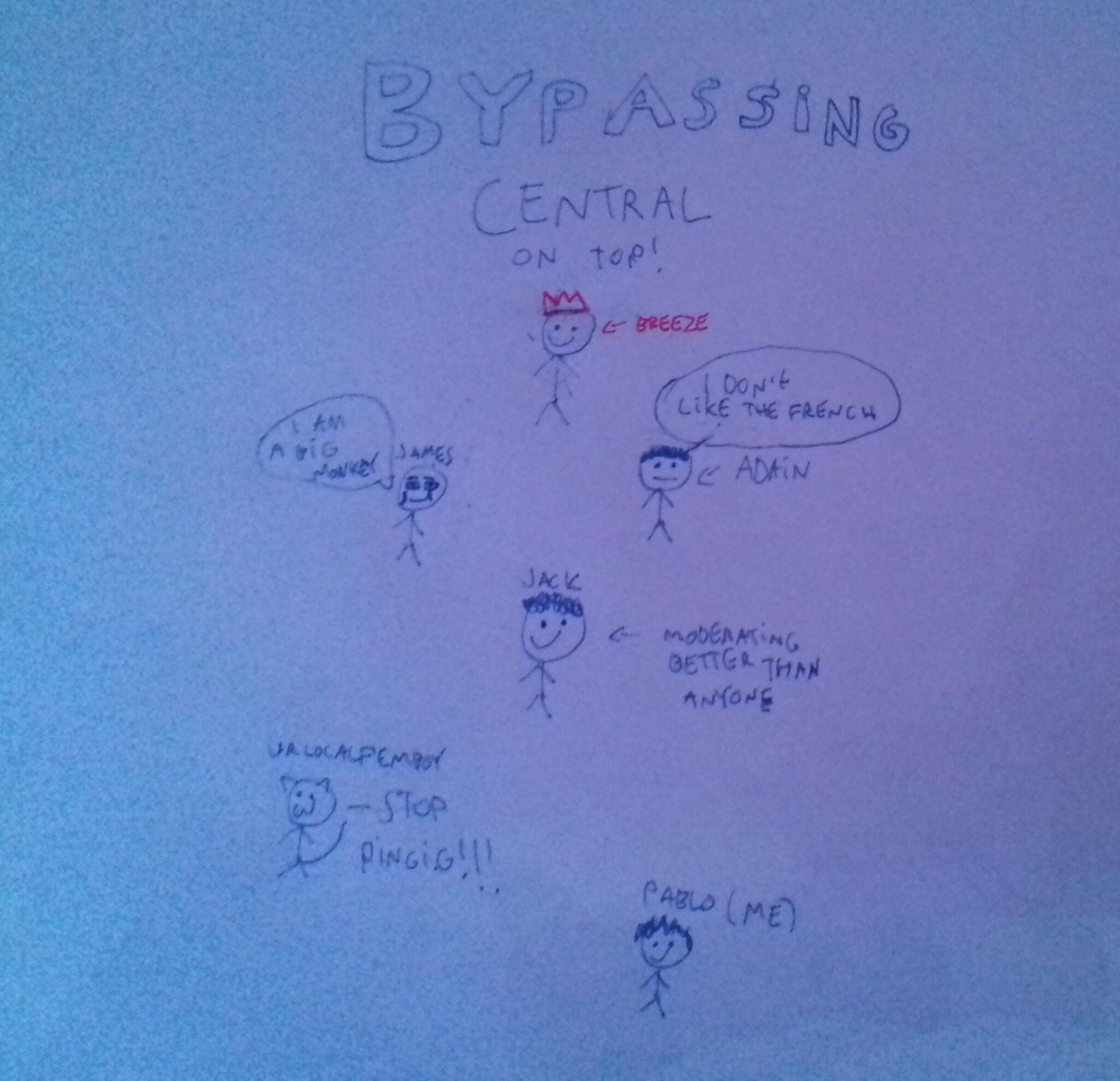 Discovery splash banner for Bypassing Central Discord server