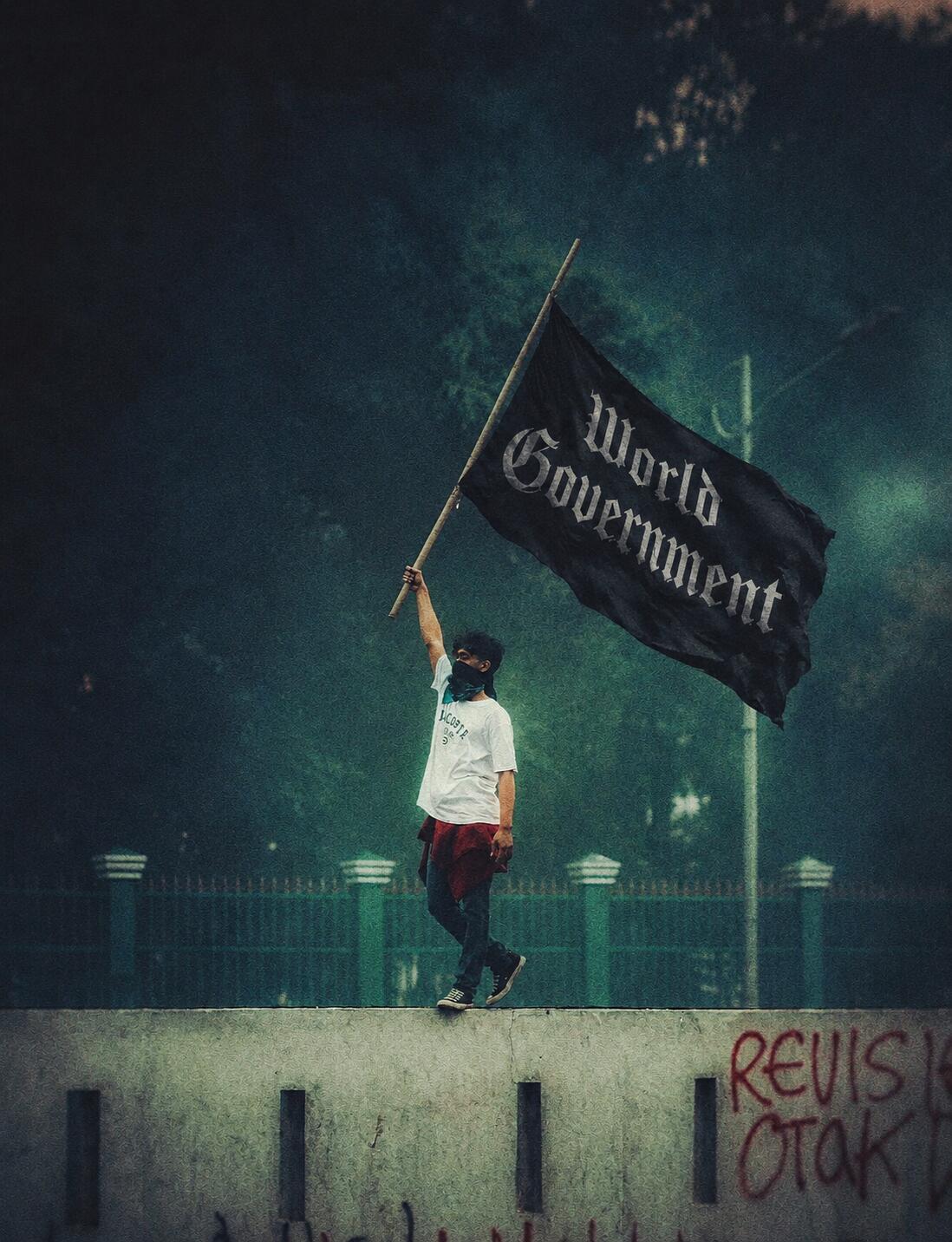 Discovery splash banner for World Government #GOVT Discord server