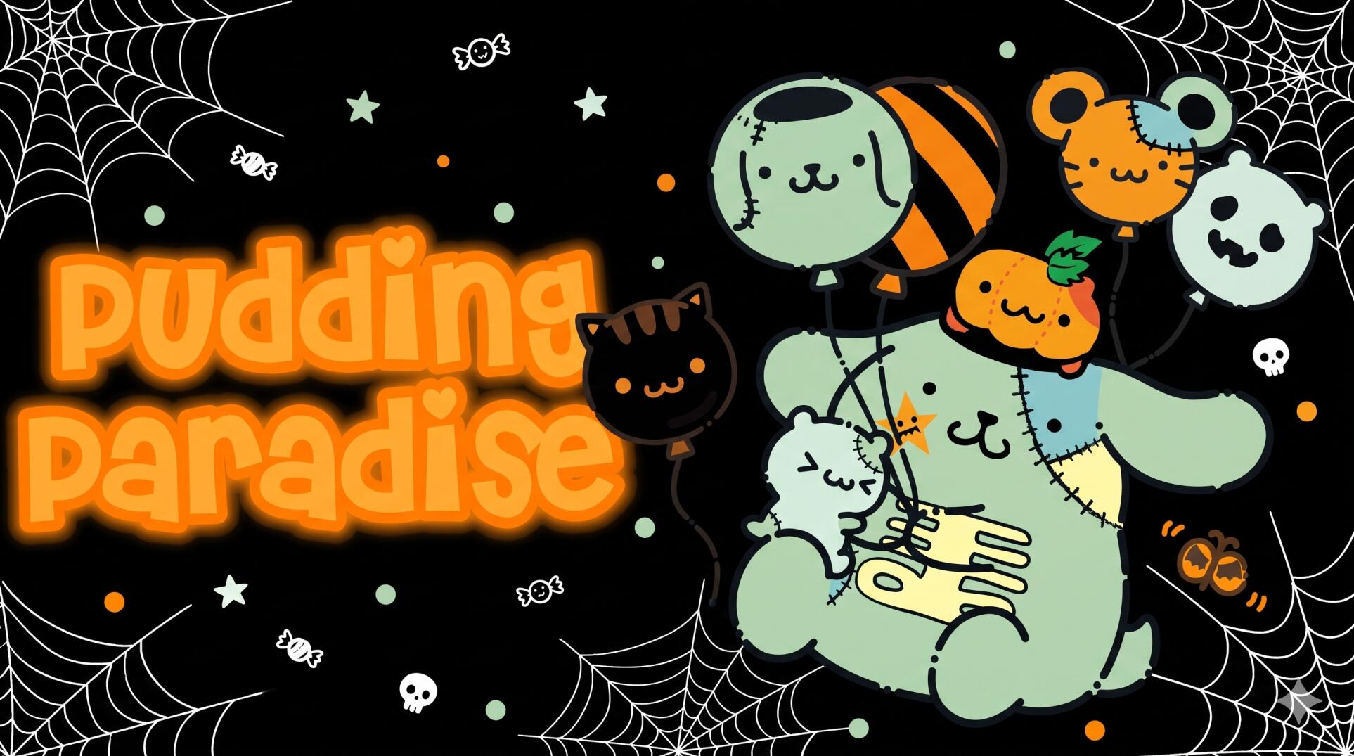 Discovery splash banner for 🎃・pudding paradise (previously pdsr) Discord server