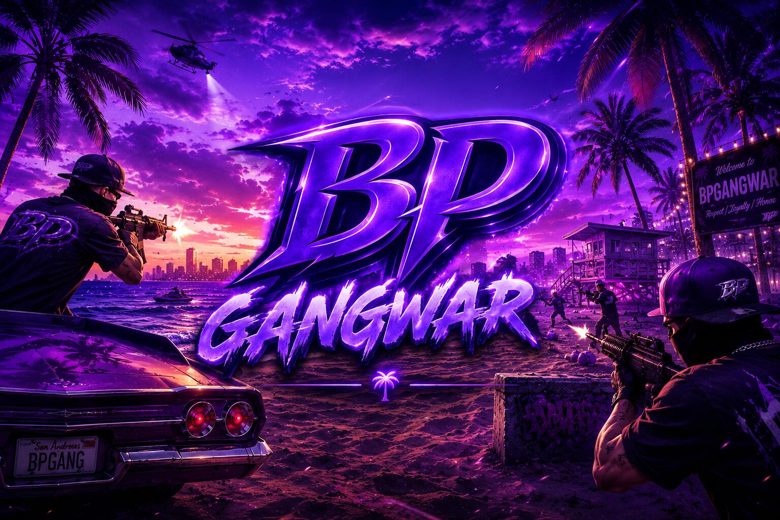 Discovery splash banner for × BP GANGWAR Discord server