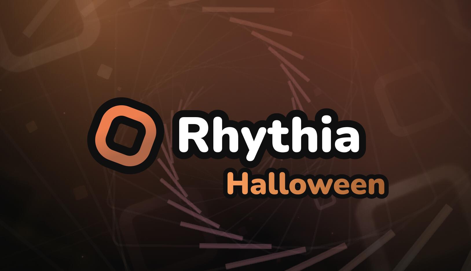 Discovery splash banner for Rhythia Discord server