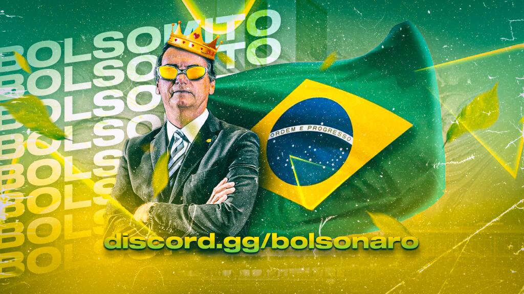 Discovery splash banner for /bolsonaro Discord server