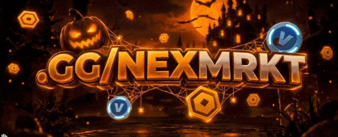 Discovery splash banner for NEX Market ™ | Cheap Robux, Vbucks , Valorant, And More Discord server