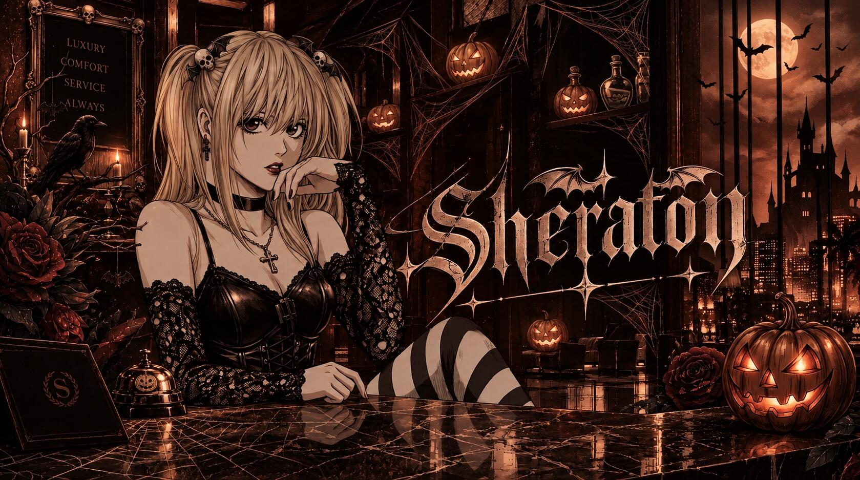 Discovery splash banner for Sheraton. Discord server