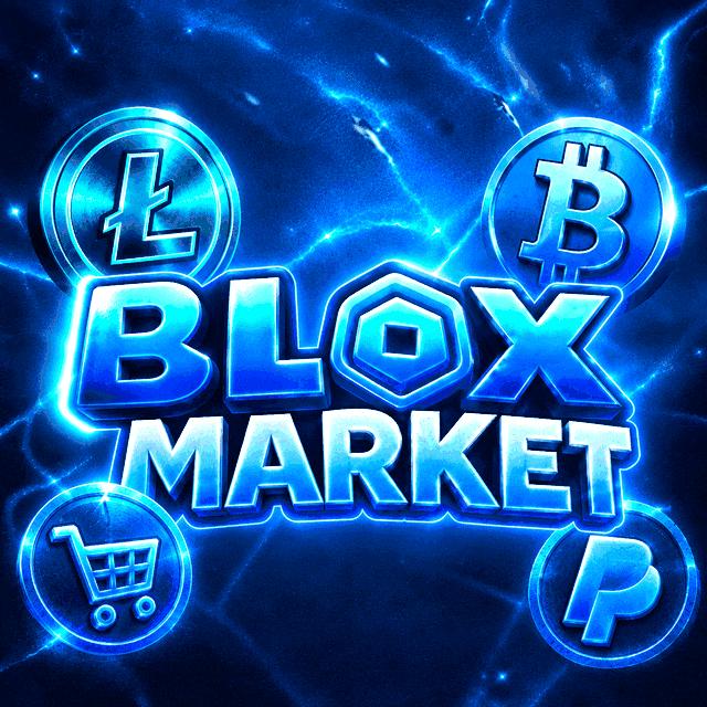Discovery splash banner for Blox Market™ Discord server