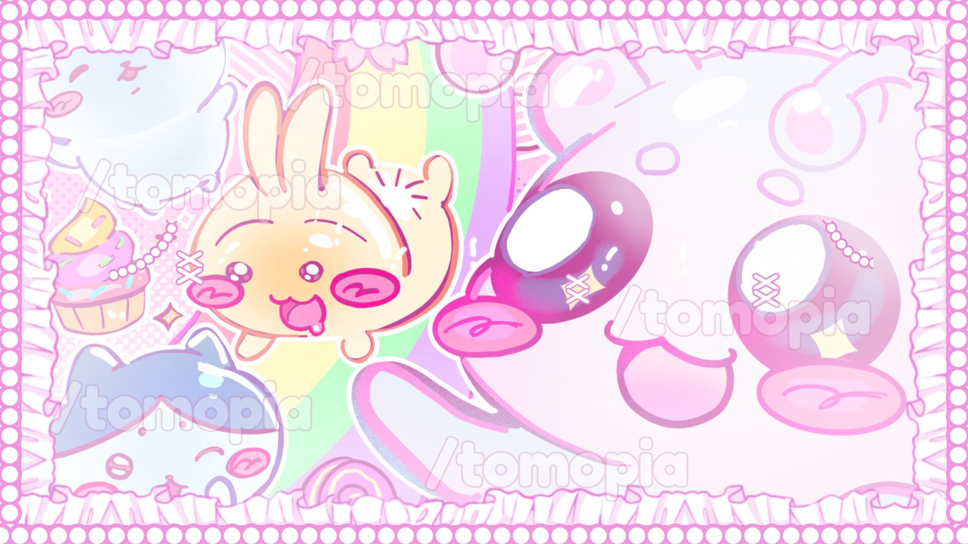 Discovery splash banner for ꒰ ⑅ tomopiα . 🌸 ﹕ chiikαwα · gws · dj2l ﹕NITRO GW Discord server
