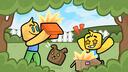 Discovery splash banner for Unsquared Discord server