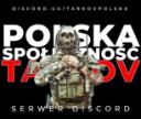 Discovery splash banner for Polska Społeczność Tarkov Discord server