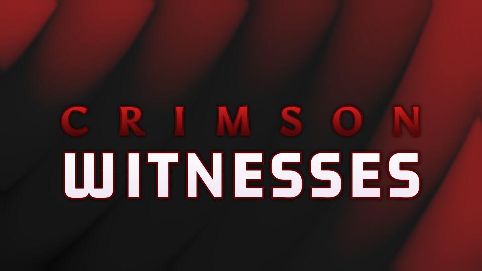 Discovery splash banner for Crimson Witnesses Discord server