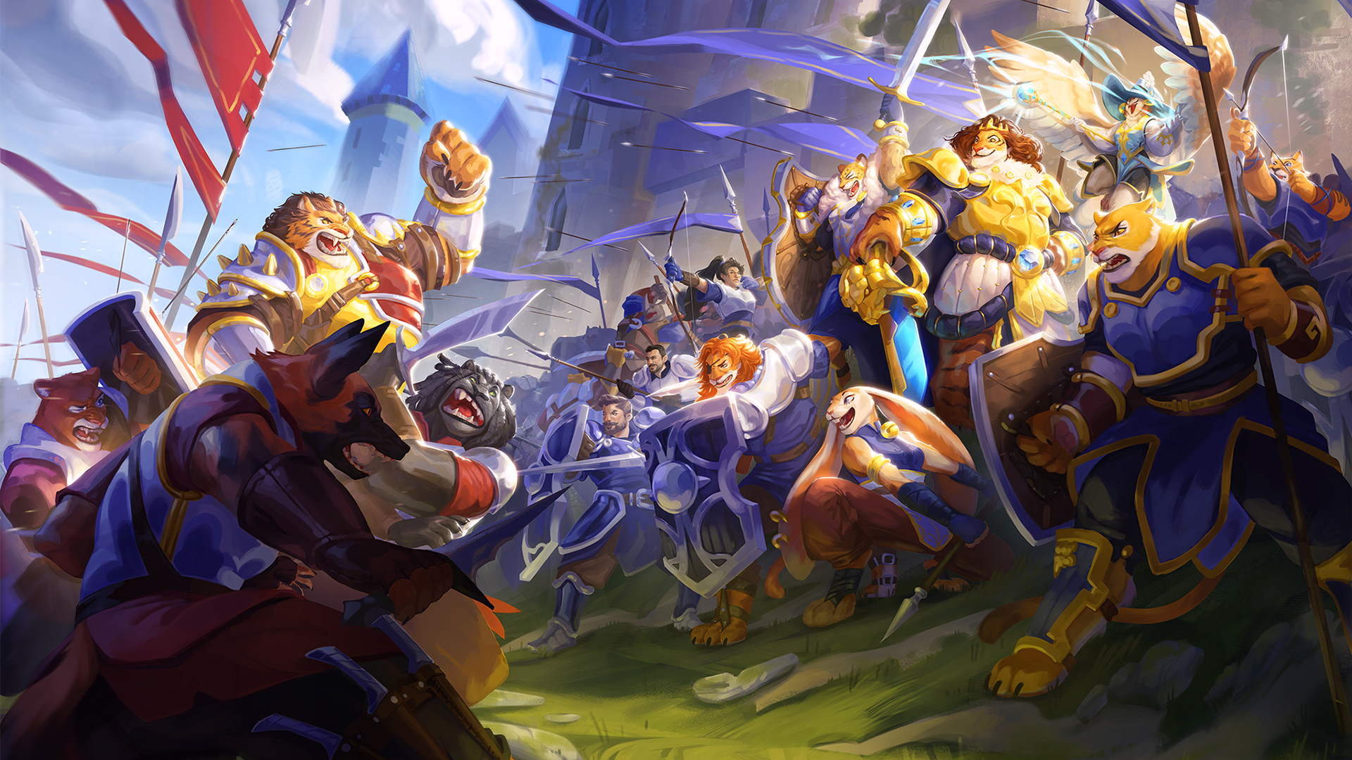 Discovery splash banner for Million Lords Discord server