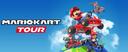 Discovery splash banner for Mario Kart Tour Discord server