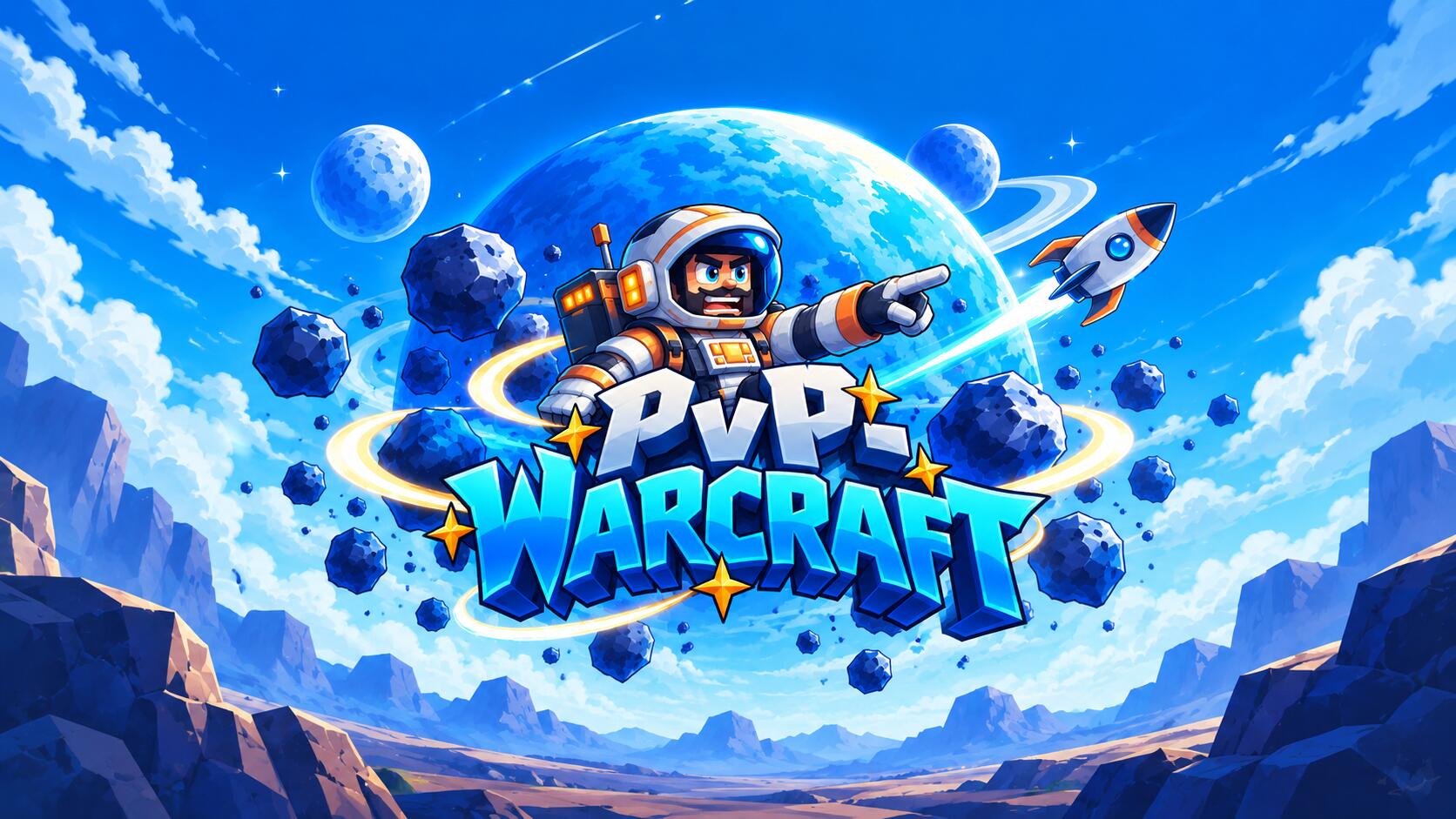 Discovery splash banner for PvP-Warcraft - Fracture d'Orion Discord server