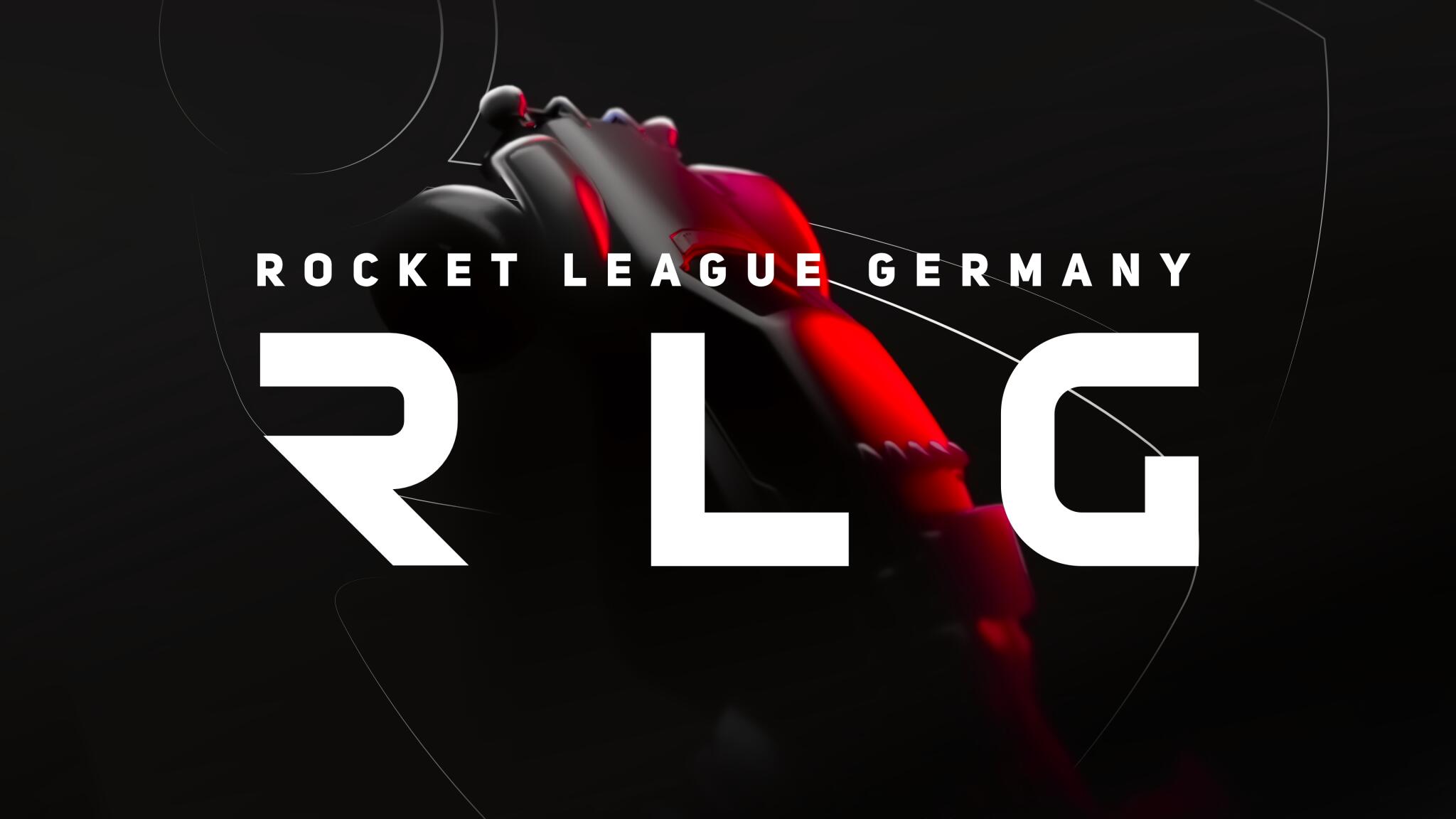 Discovery splash banner for Rocket League Germany Discord server