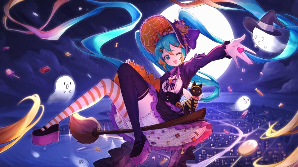 Discovery splash banner for 🎃 La Vecindad de Miku | Chat ᆞJuegosᆞTagᆞNitro Discord server