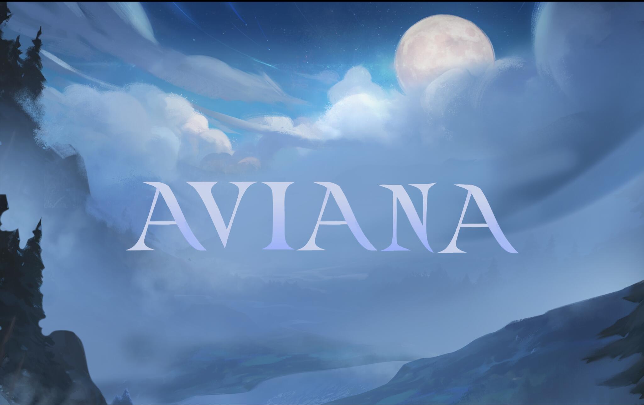 Discovery splash banner for AVIANA RP Discord server