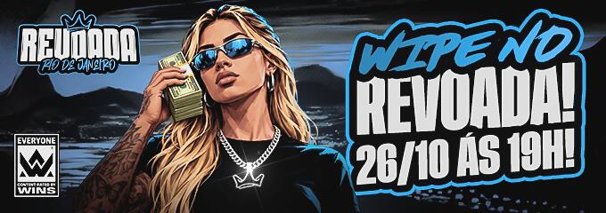 Discovery splash banner for 👑 Revoada RJ - WIPE 26/10 AS 19:00 Discord server