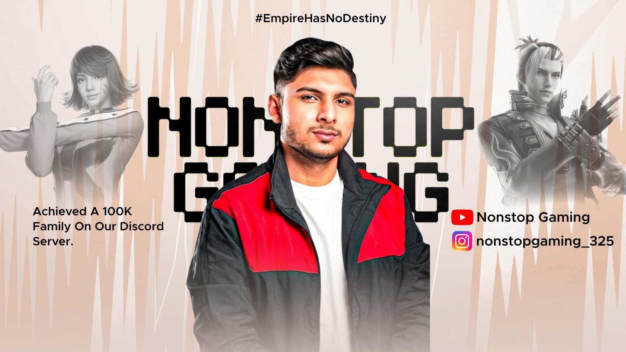 Discovery splash banner for Nonstop Gaming Discord server