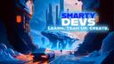 Discovery splash banner for SmartyDEVS Discord server