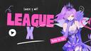 Discovery splash banner for LeagueX Discord server