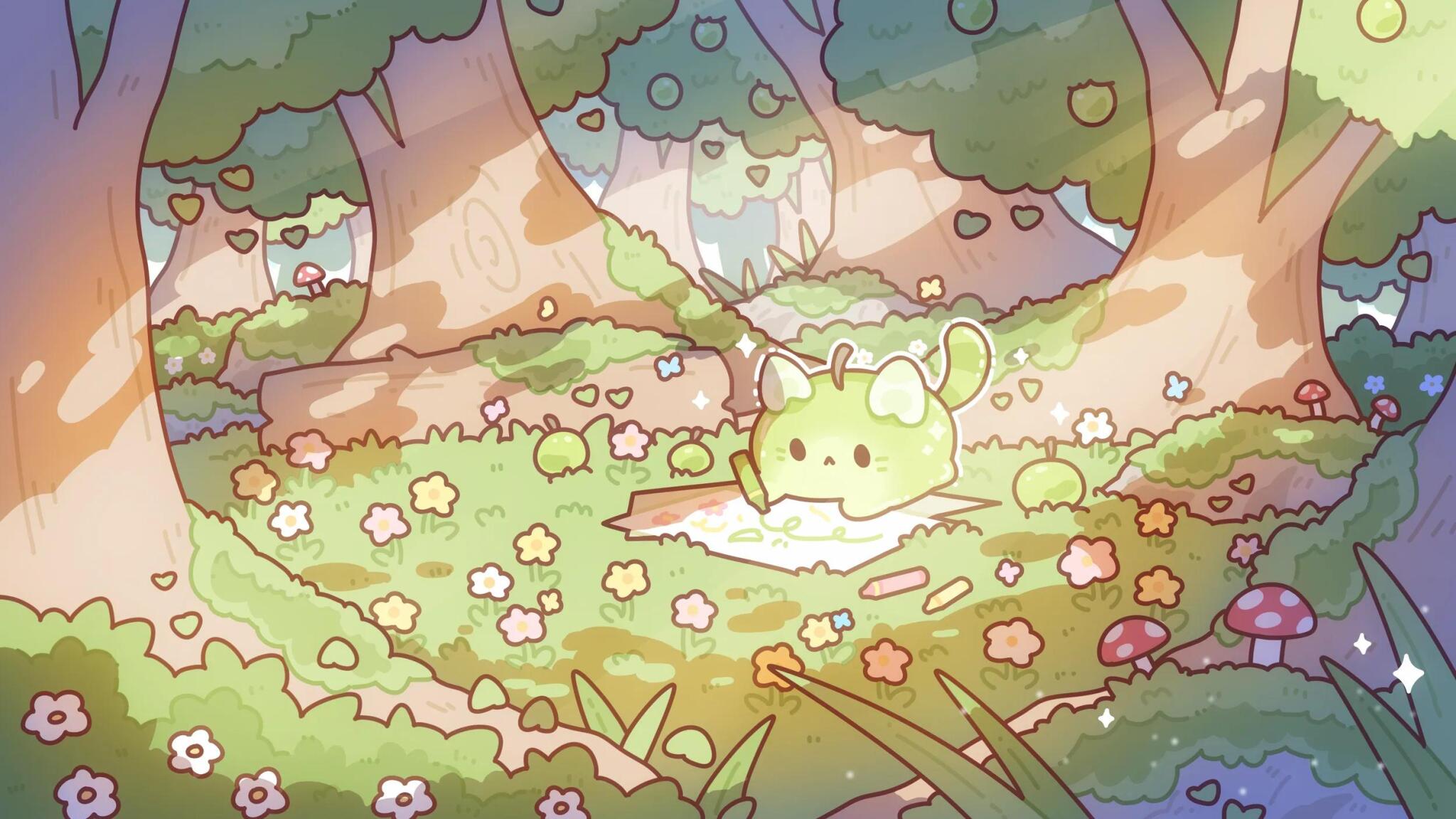 Discovery splash banner for Social Meowdia but cooler Discord server