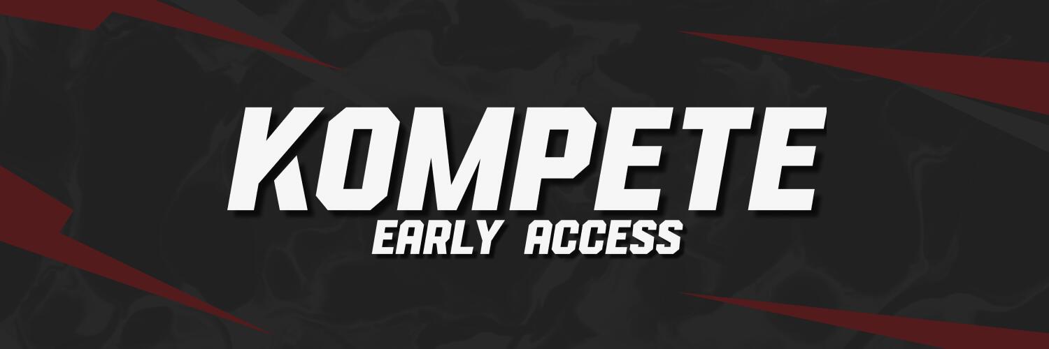 Discovery splash banner for KOMPETE Discord server