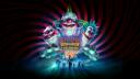 Discovery splash banner for Killer Klowns from Outer Space: The Game Discord server