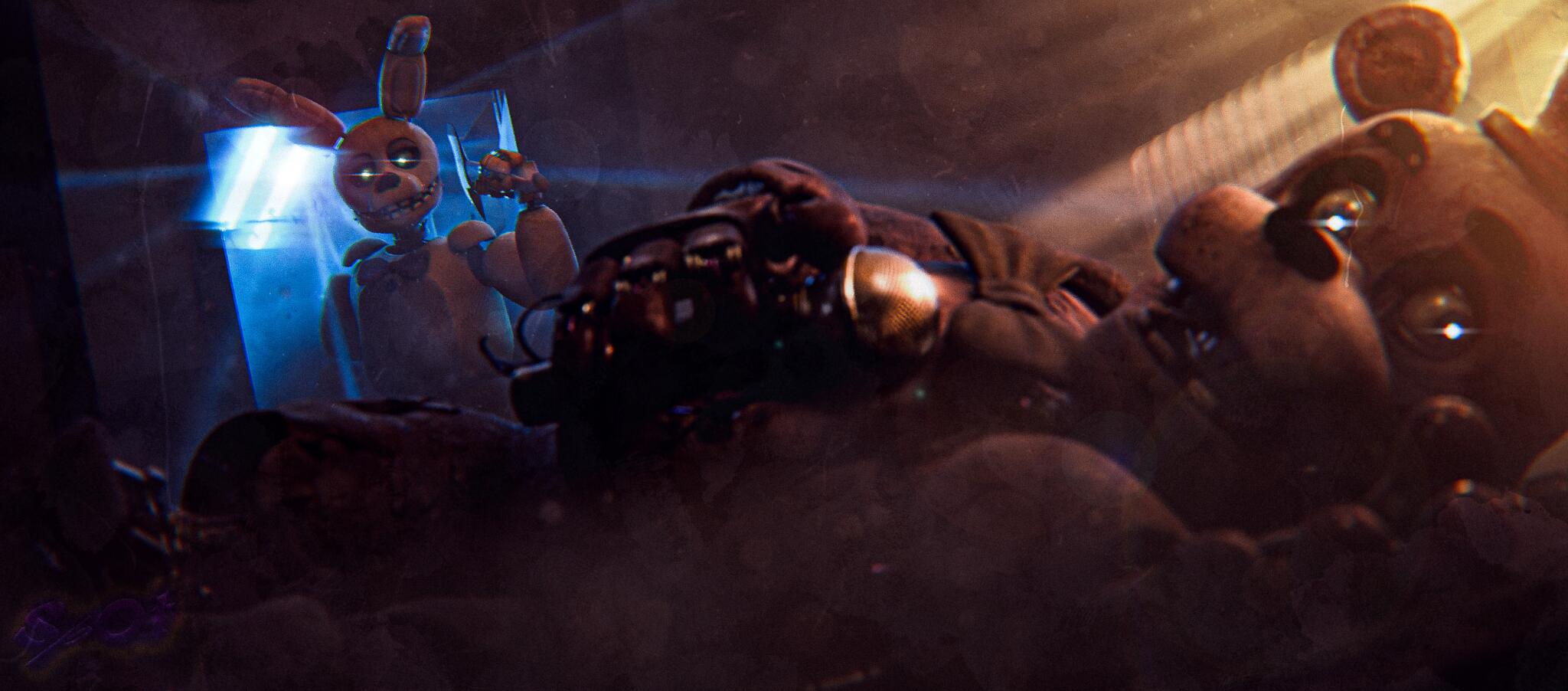 Discovery splash banner for 3D FNaF Hub Discord server