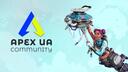 Discovery splash banner for Apex UA Community Discord server