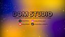 Discovery splash banner for DOM Studio Discord server