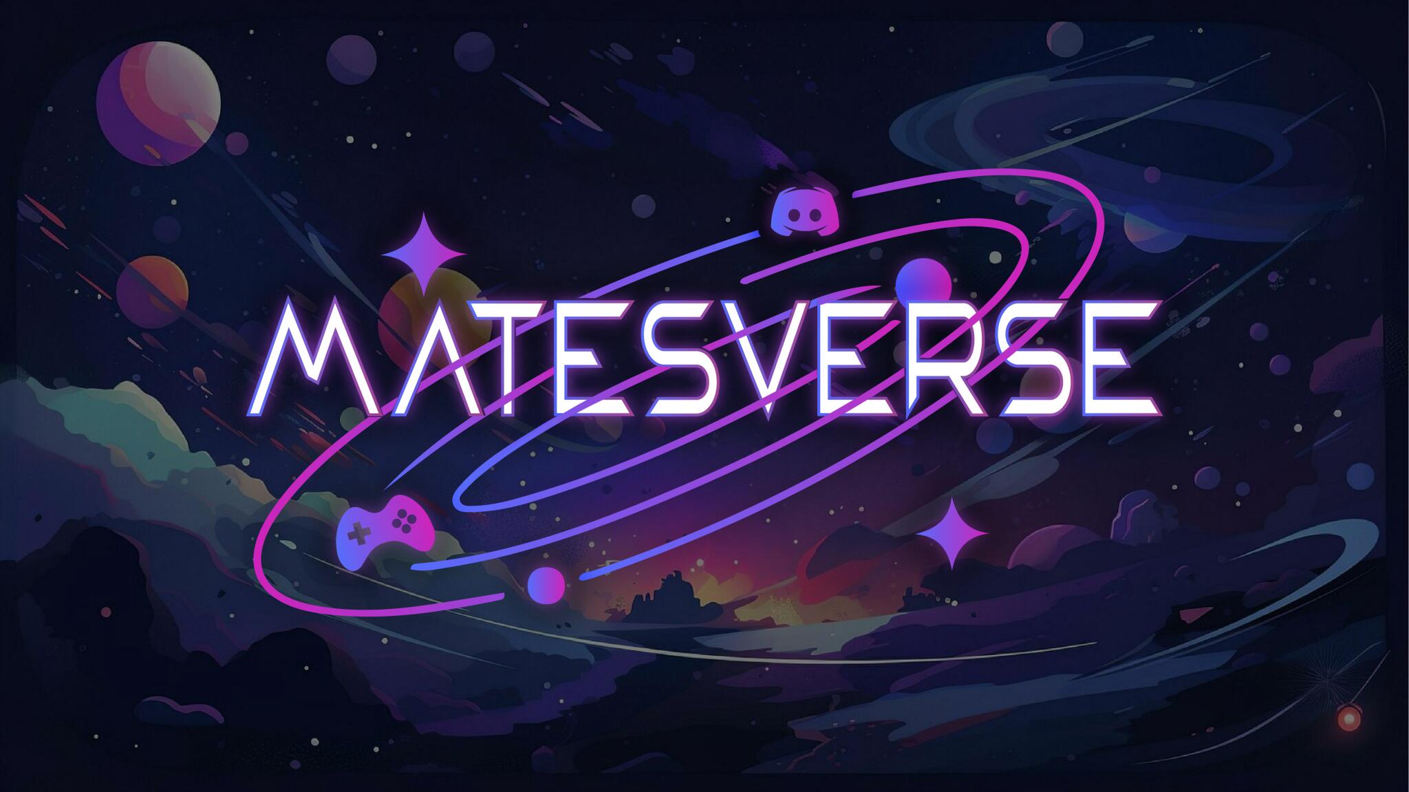 Discovery splash banner for MatesVerse Discord server