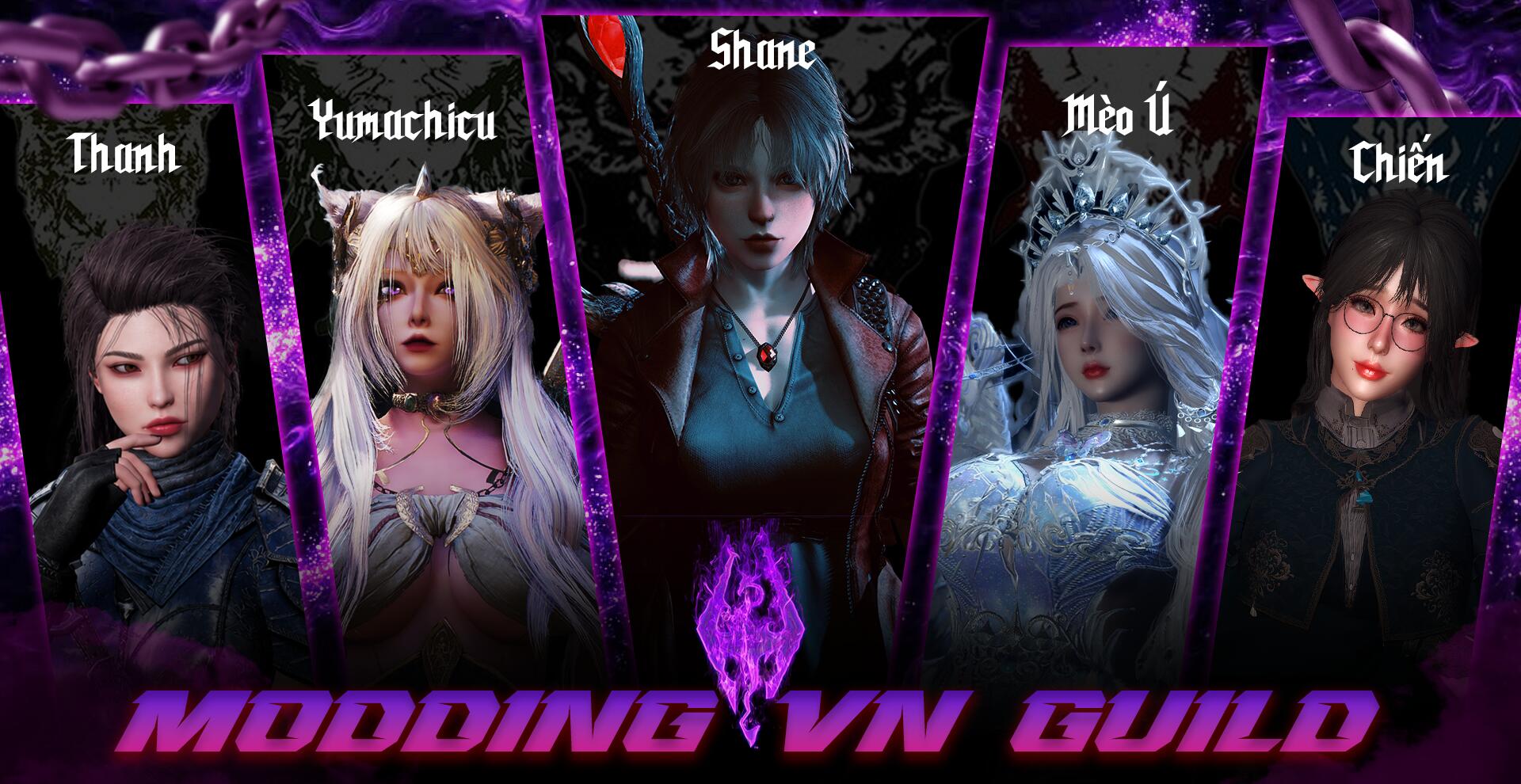 Discovery splash banner for Modding VN Guild Discord server